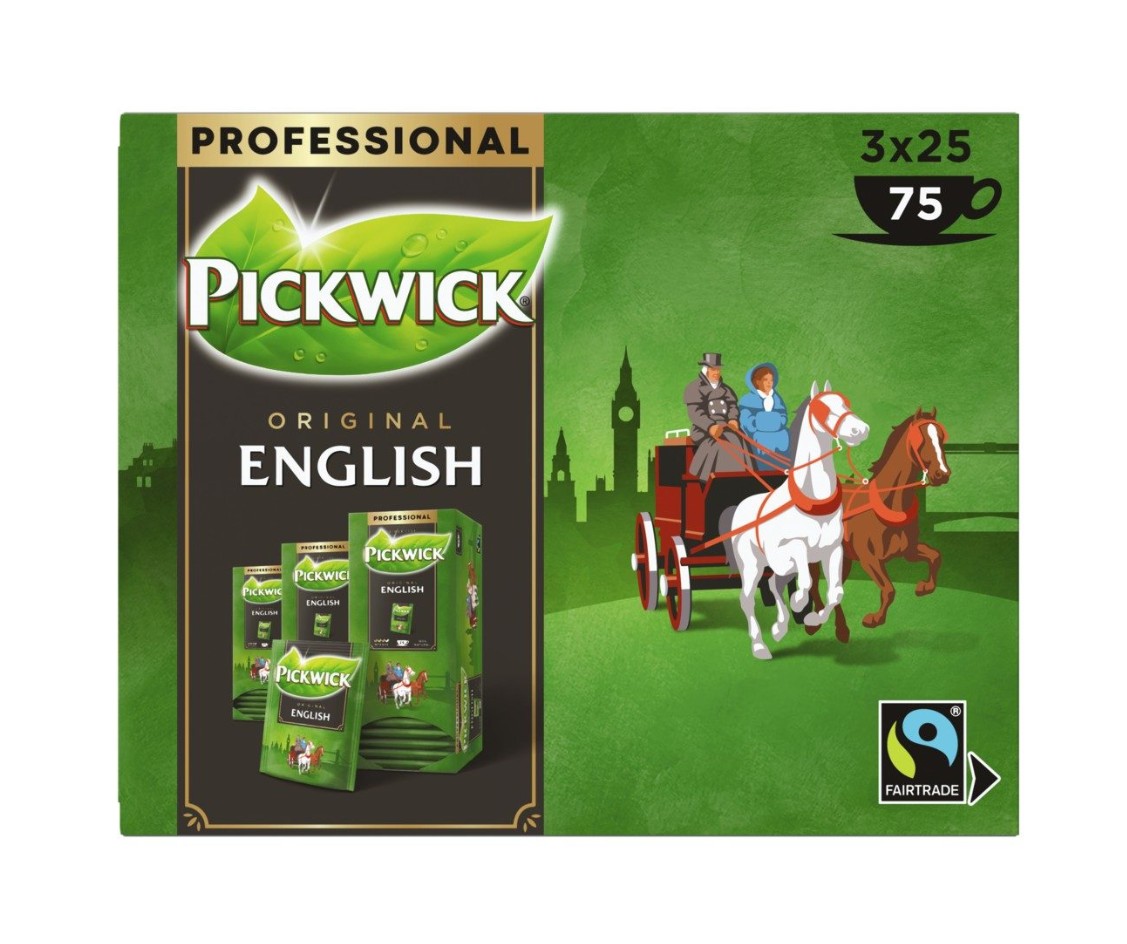 Pickwick Theezakjes Engels 3x25st